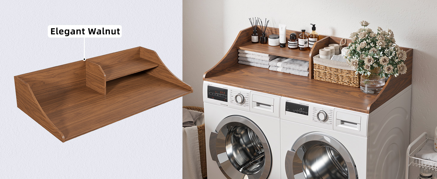 washer and dryer countertop