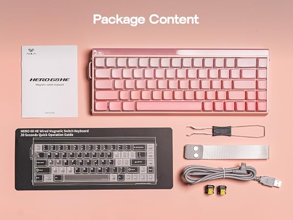 Wired Magnetic Gaming Keyboard