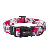 rose flower dog collar