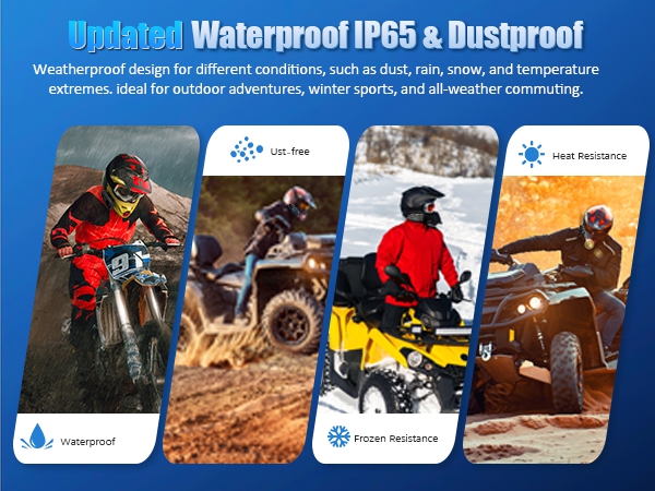 IP65 Waterproof