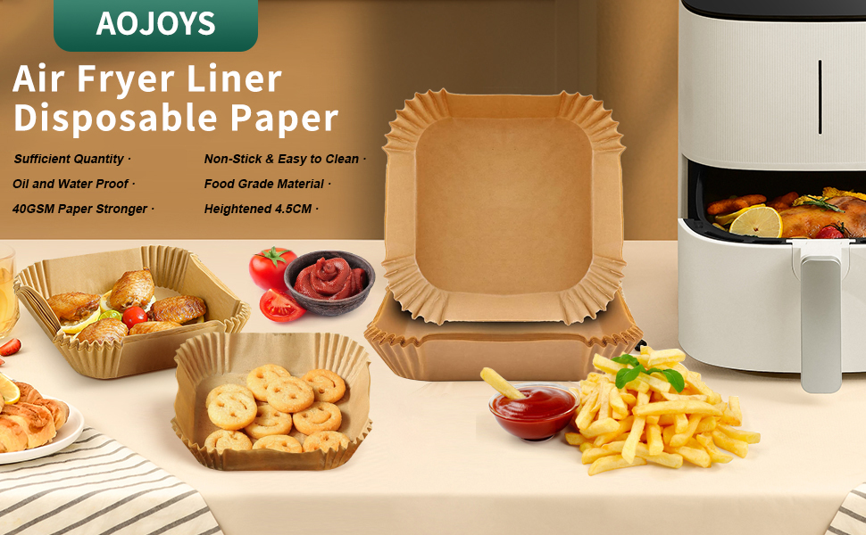 air fryer liners papers