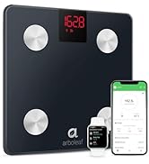 arboleaf Scales for Body Weight, FSA HSA Store Eligible Weight Scale with Body Fat, Digital Bathr...