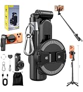 All in One Extendable Cell Phone Tripod with Wireless Remote, Tripods Stand for iPhone &amp; Travel S...