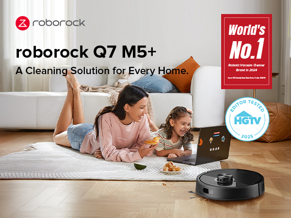 roborock Q7 M5+ robot vacuum self emptying