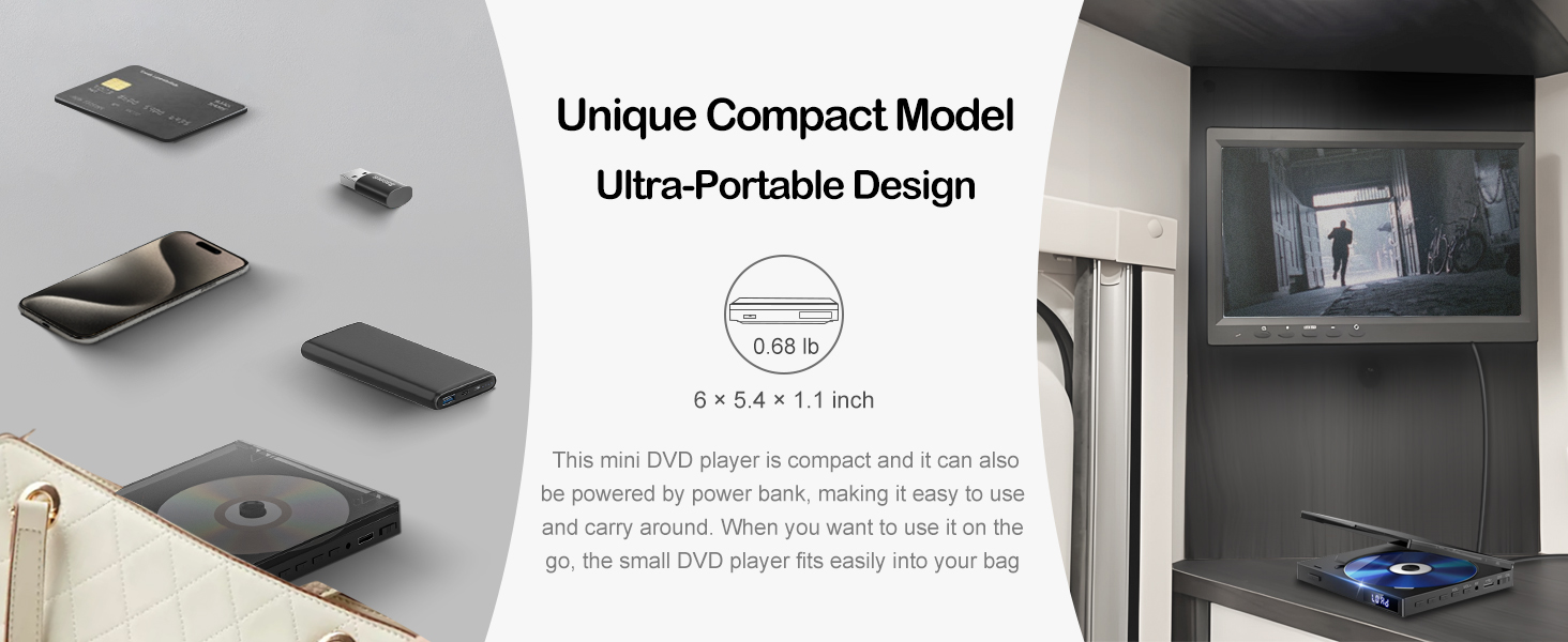 mini dvd player for tv hdmi