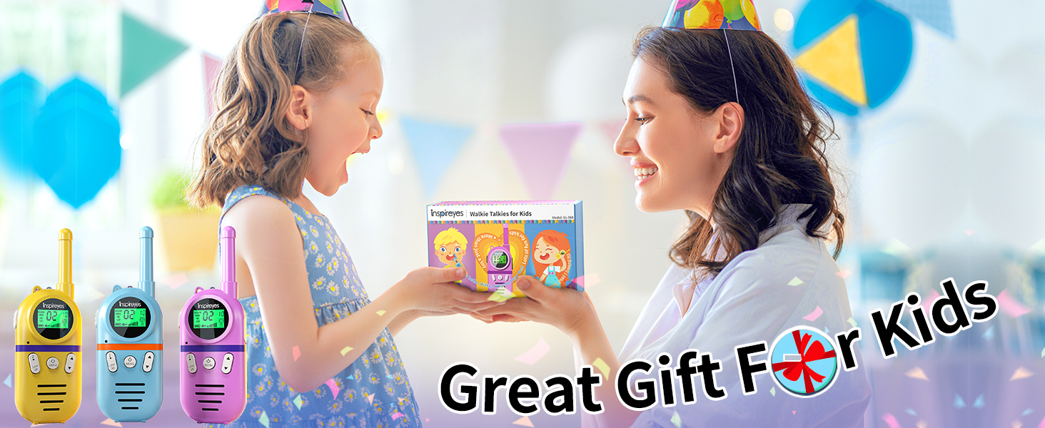 walkie talkie for kids 3 pack