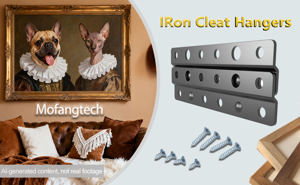 Iron Cleat Hangers
