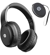 Bluetooth Headphones Over Ear 120H Playtime, Wireless Headphones with Microphone, Foldable Lightw...