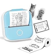 Ponek Mini Sticker Printer - T02 Print Pods Mini Printer Sticker Maker Machine with AI Smart APP ...