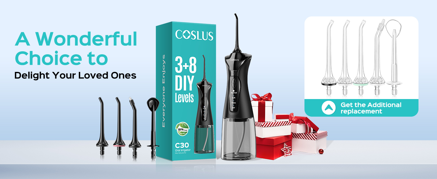 water dental flosser pick teeth cordlss portable Hilo dental con agua, recoge los dientes