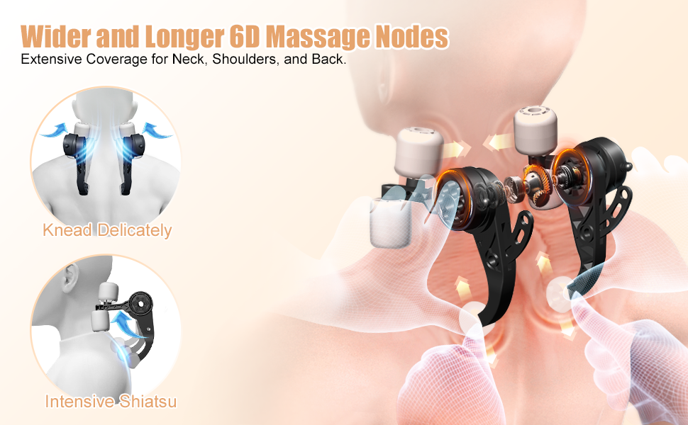 neck massager for pain relief deep tissue