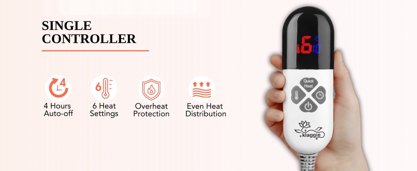 Heated Weighted Blanket Throw