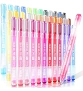 DUULEMANG 36 Colors 3D Acrylic Gel Pens for Coloring, 1mm Bullet Tip Acrylic Ink Pen for Adult Co...