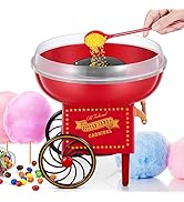 FOHERE Cotton Candy Machine for Kids, Countertop Cotton Candy Maker Homemade Candy Sweets for Bir...