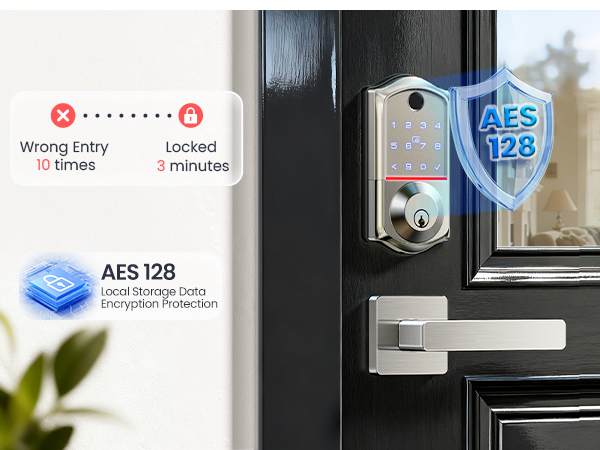 keyless entry door lock