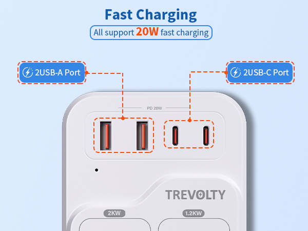 voltage converter for travel