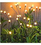 TONULAX Solar Garden Lights - New Upgraded Solar Swaying Light, Sway by Wind, Solar Outdoor Light...