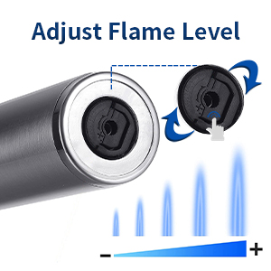 Adjusting Flame level