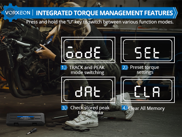 VORXEON digital torque wrench