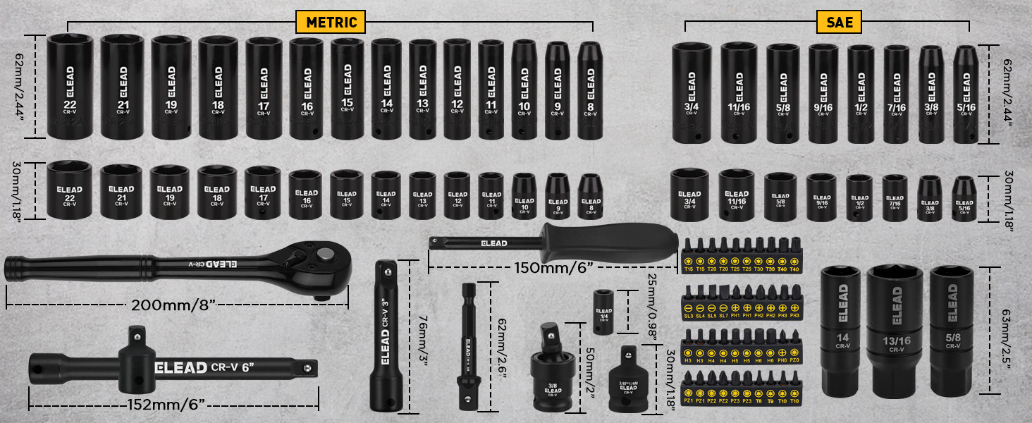 Impact Socket Set