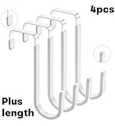 Single Over the Door Hooks,Prevent Rubber Over the Door Hanger,Back of Door Hooks for Towel,Robe,...