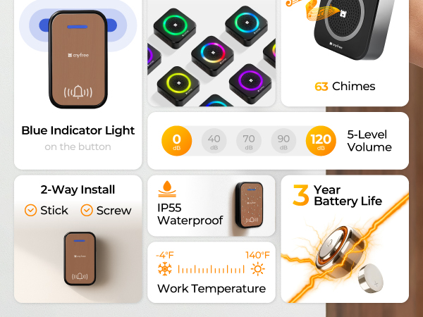 wireless doorbell chime