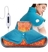 Tovve Heating Pad for Neck Shoulders Back, Large Wearable Relax Muscles, Birthday Gifts for Women...