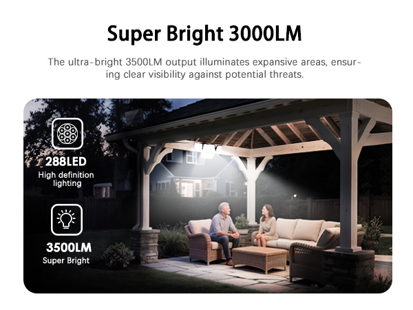 solar light 288led