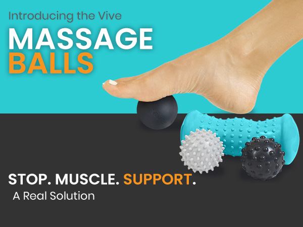 plantar fasciitis relief massage ball set foot pain