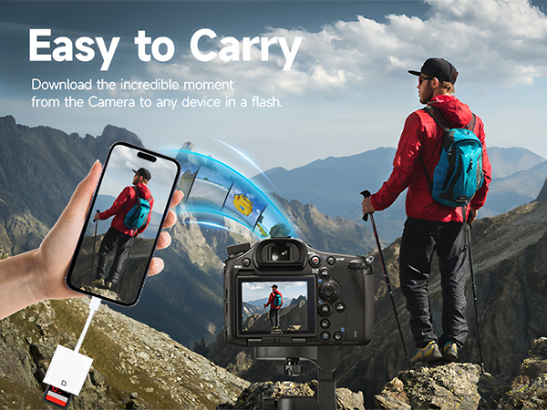 camera adapter to iphone 16