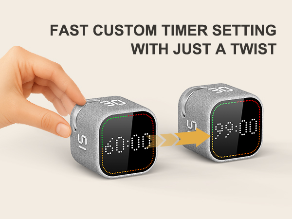 fast custom timer setting