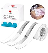 Phomemo D30 Labels- D30 Thermal Label Tape, 5/8" x 20' Non-precut Thermal Self-Adhesive Label Pap...