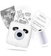 LFPERT Sticker Printer, TP6S Print Pods Mini Printer, Portable Bluetooth Sticker Maker Machine, I...