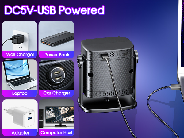 USB powered