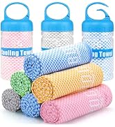 BOGI Cooling Towel, Cooling Towels for Neck and Face-40"x12"-Ice Towel for Instant Cooling, Soft ...