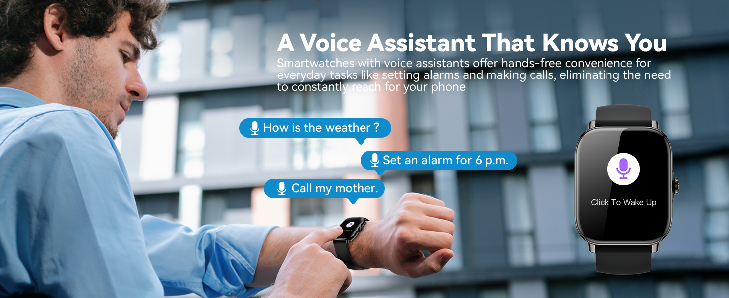Voice Assistant smart watch