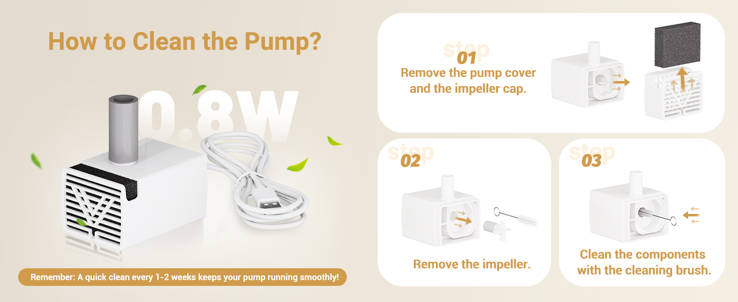 stainless steel water fountain for cats