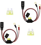 GC002 X-Connect M6 (1/4in) Wire Harness Compatible with NOCO Eyelet Terminal Connector Smart Batt...