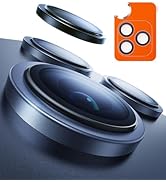 TORRAS 3-Year Ultimate Durability for iPhone 17 Pro Max/17 Pro Camera Lens Protector-1:1 Invisibl...