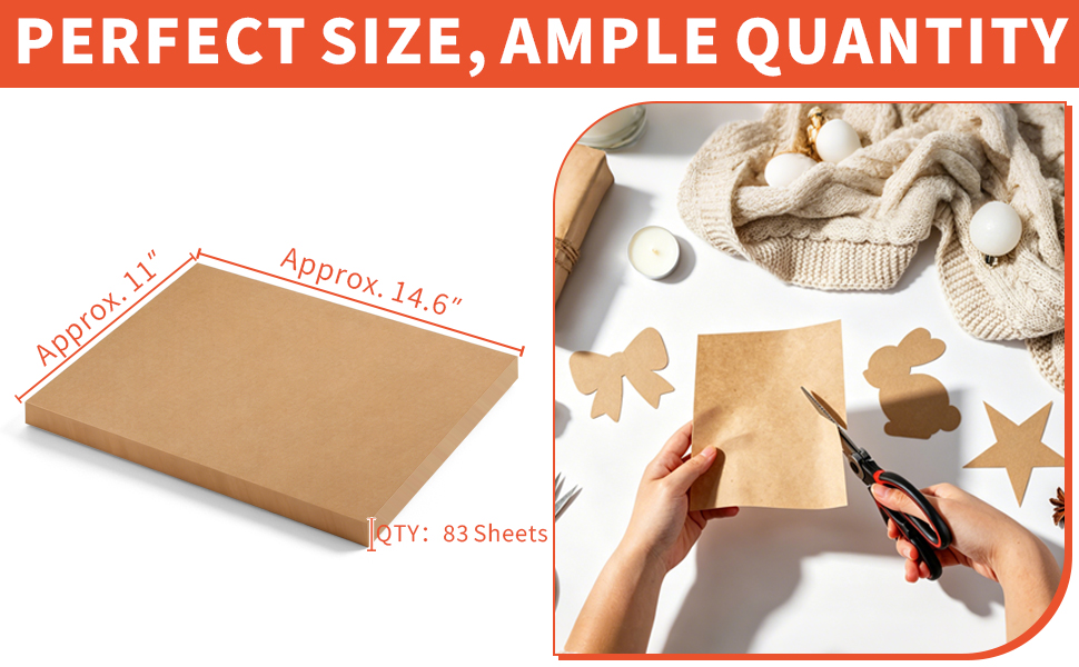 PERFECT SIZE, AMPLE QUANTITY