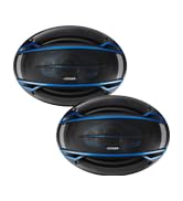 Jensen JS6904 4-Way 6x9 inch Car Audio Speakers Pair with 400 Watts Peak Power