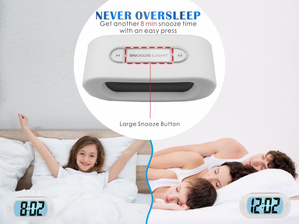 battery alarm clock
