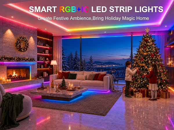 SMART RGB+IC LED STRIP LIGHTS