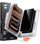 SMARTDEVIL 2 Pack Tempered Glass for iPhone 17 Pro Max Privacy Screen Protector, Military-Grade S...