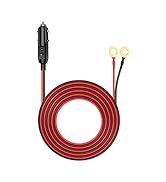 Range Tour Heavy Duty Cigarette Lighter Plug, 12V-24V 15A Fused Replacement Cigarette Lighter Mal...