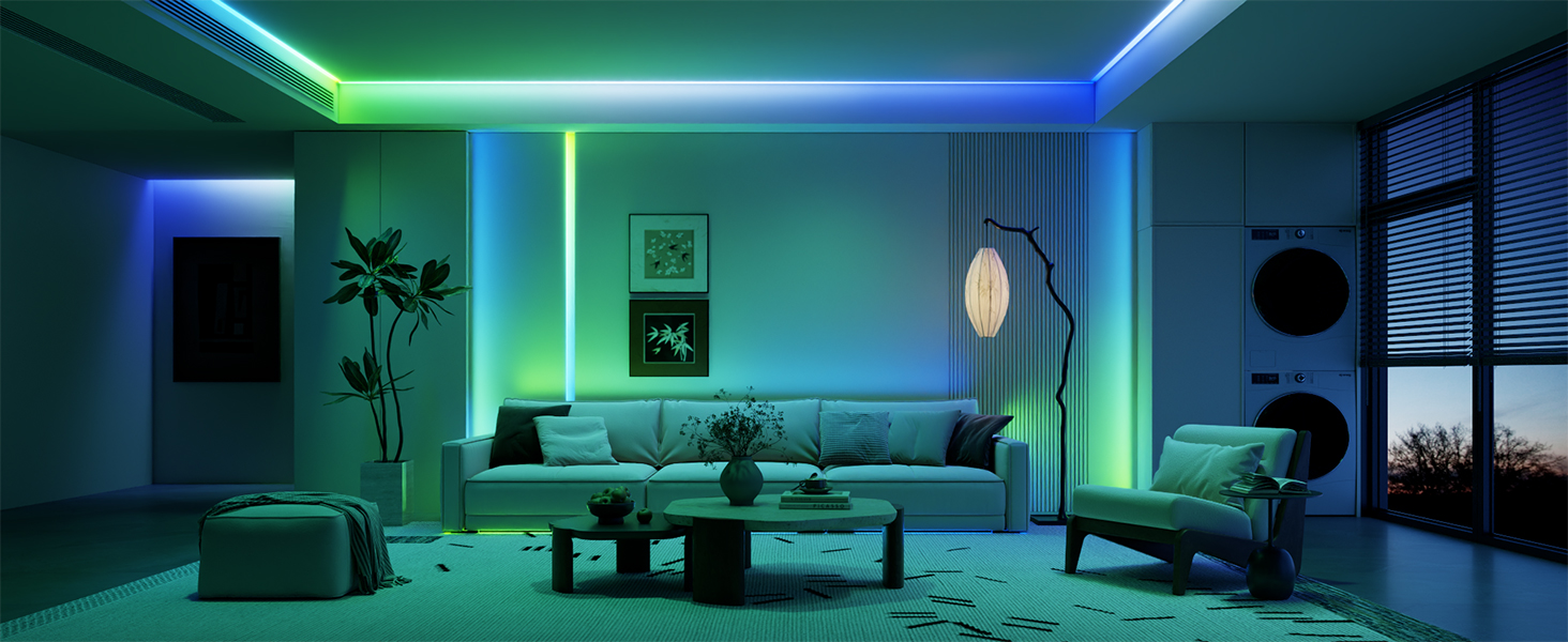 LED lights for the living room - fresh