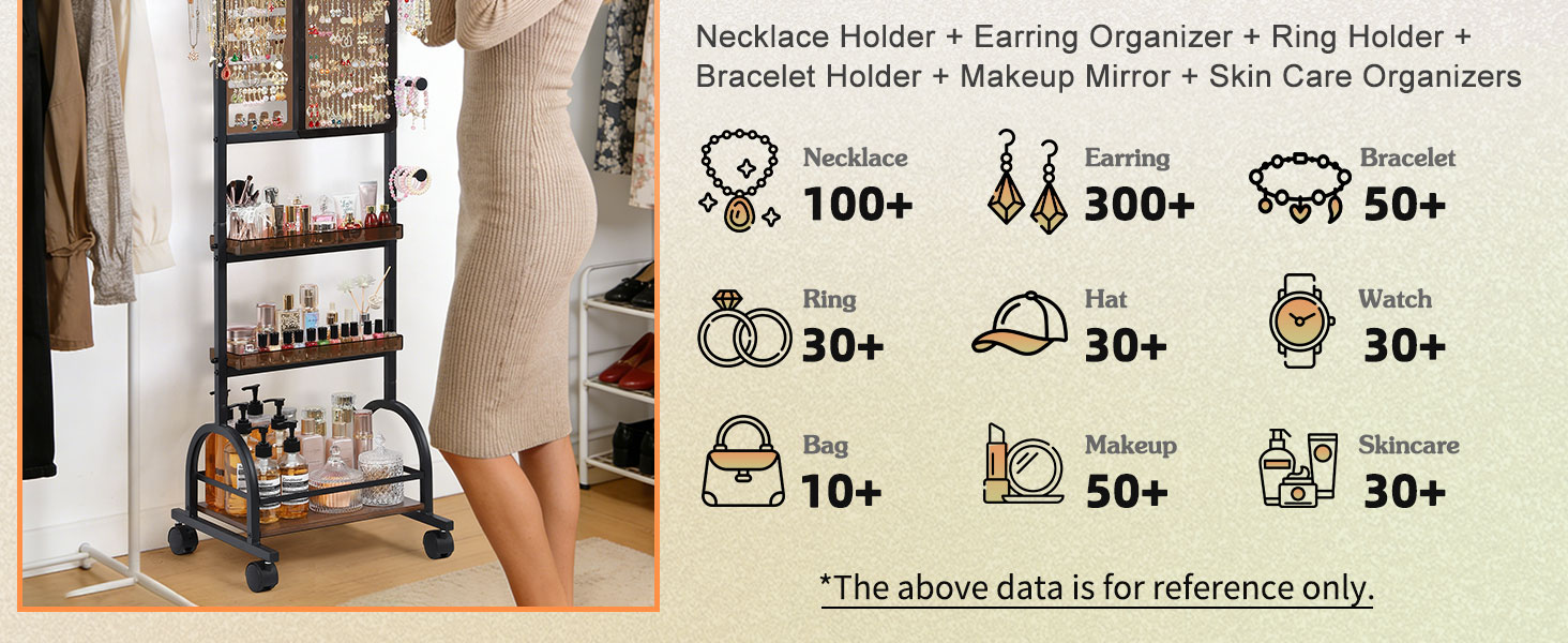 jewelry storage organizer