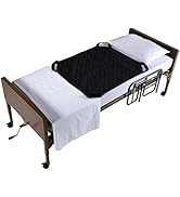 Patient Aid Positioning Sheet with Handles (PA450) for Moving and Turning Patients in Bed, with 3...