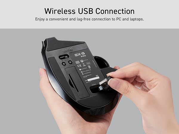 Ex-G Pro Trackball USB Connection