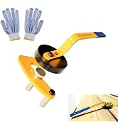Upgrade Deck Board Straightening Tool - Steel Decking Bender Locking Tool with Gloves for Faster ...